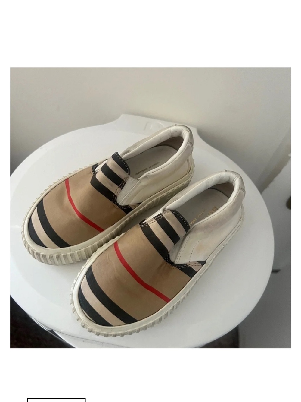 Authentic Burberry sneakers